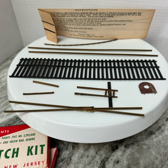 Atlas HO Switch Kit #6 (lot of 2) Vintage - Picture 7 of 7